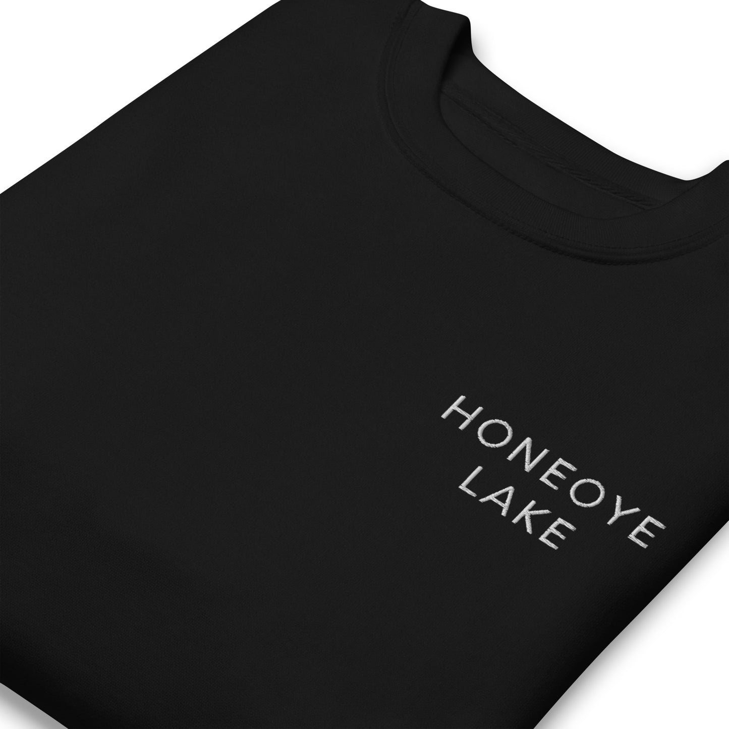 Unisex Premium Crewneck Sweatshirt - Honeoye Embroidered