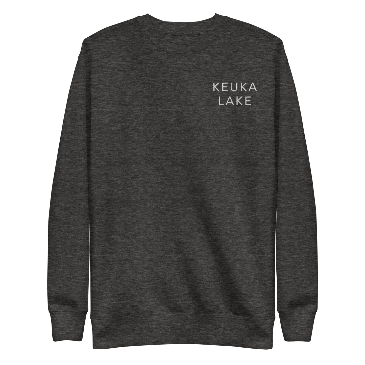 Unisex Premium Crewneck Sweatshirt - Keuka Embroidered