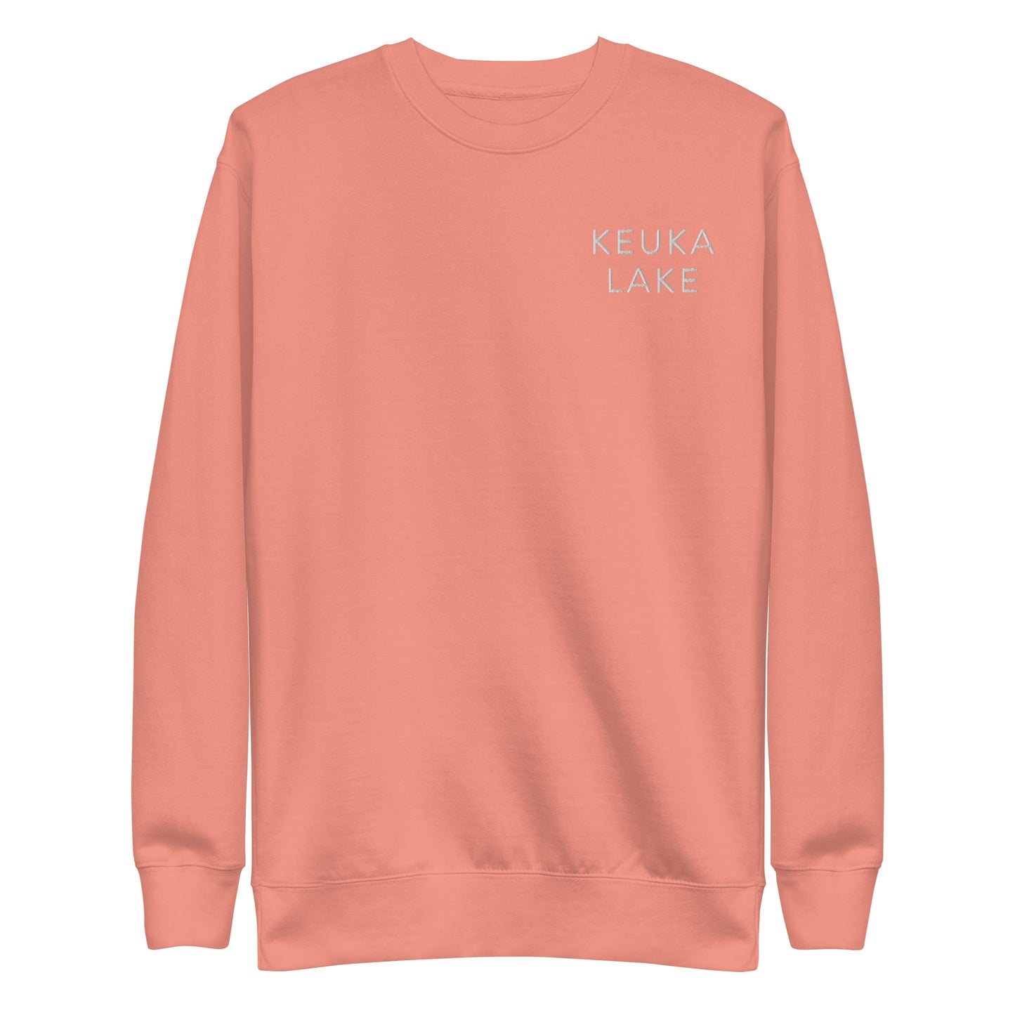 Unisex Premium Crewneck Sweatshirt - Keuka Embroidered