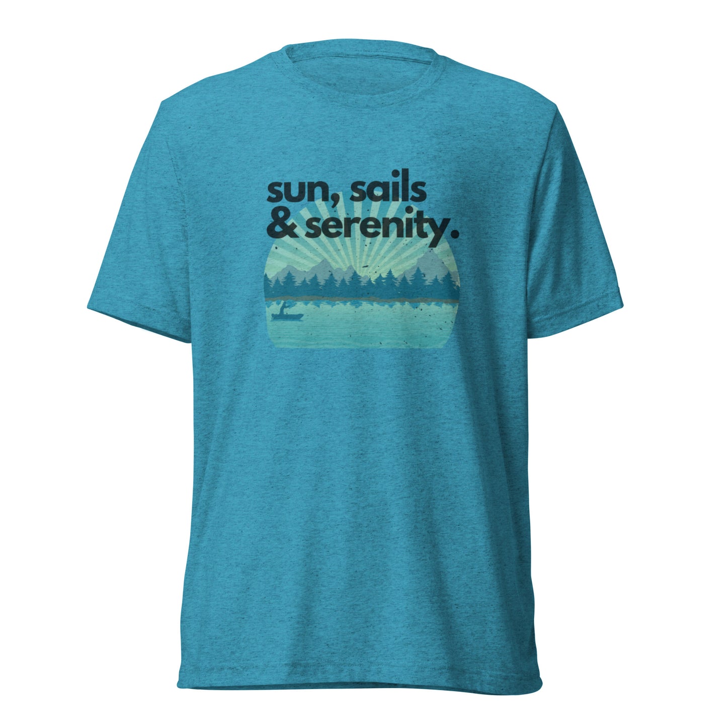 Short sleeve t-shirt - Sun, Sails & Serenity