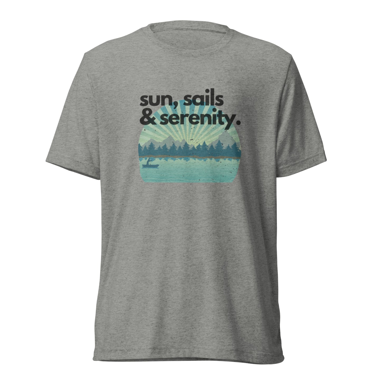 Short sleeve t-shirt - Sun, Sails & Serenity