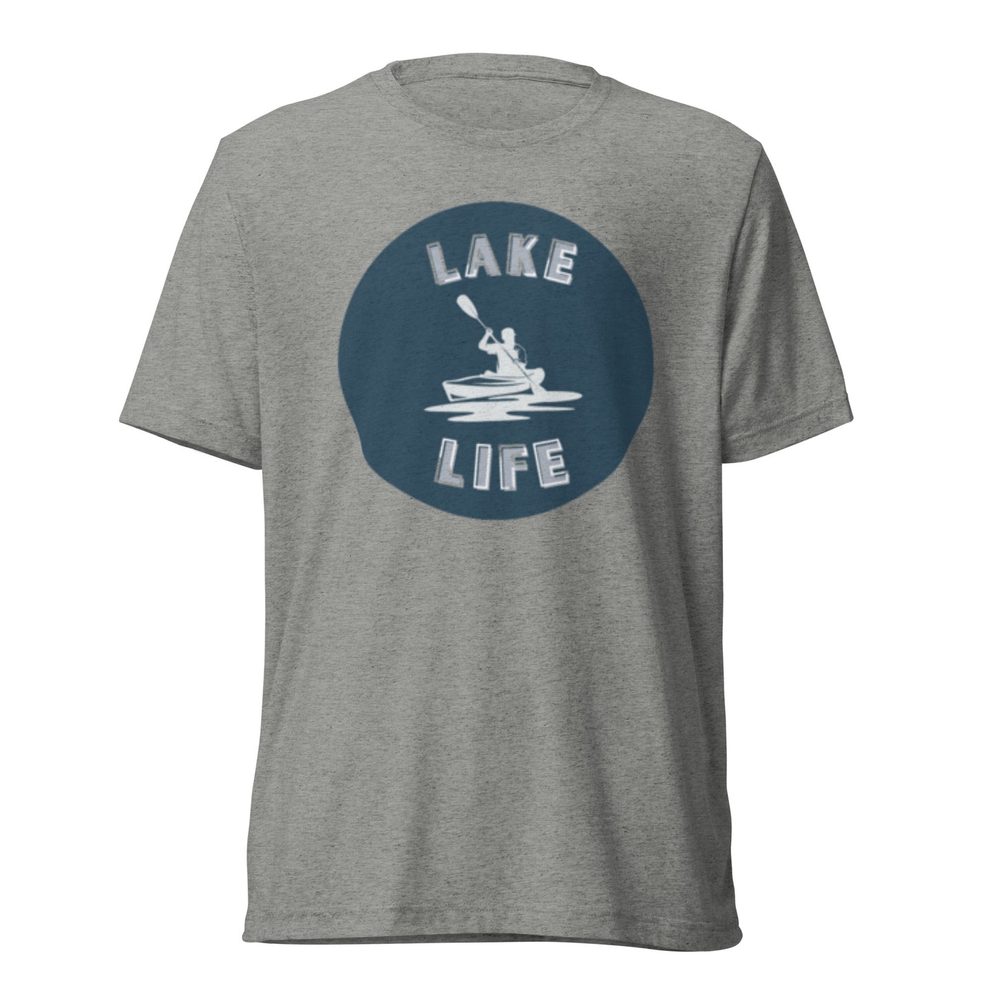 Short sleeve t-shirt - Lake Life fisherman round