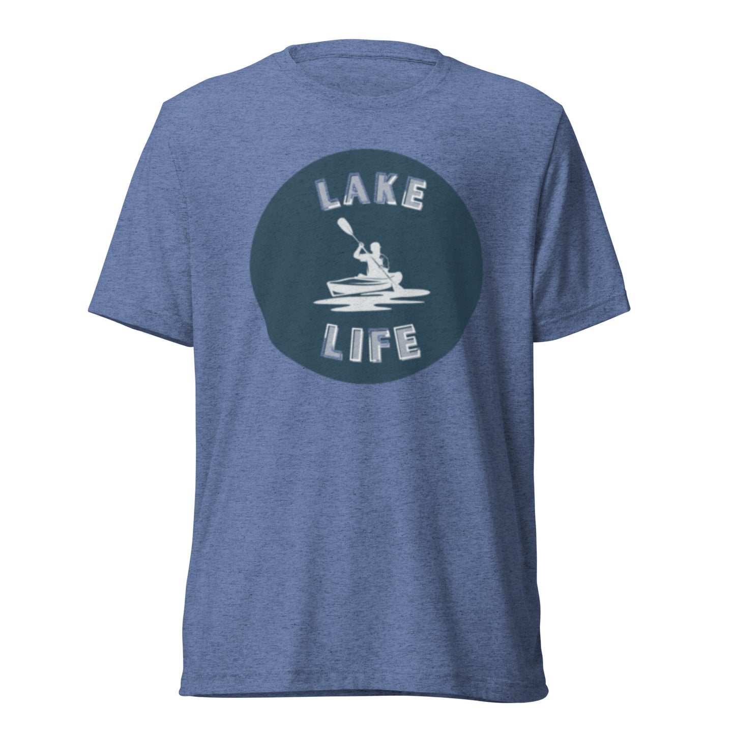 Short sleeve t-shirt - Lake Life fisherman round