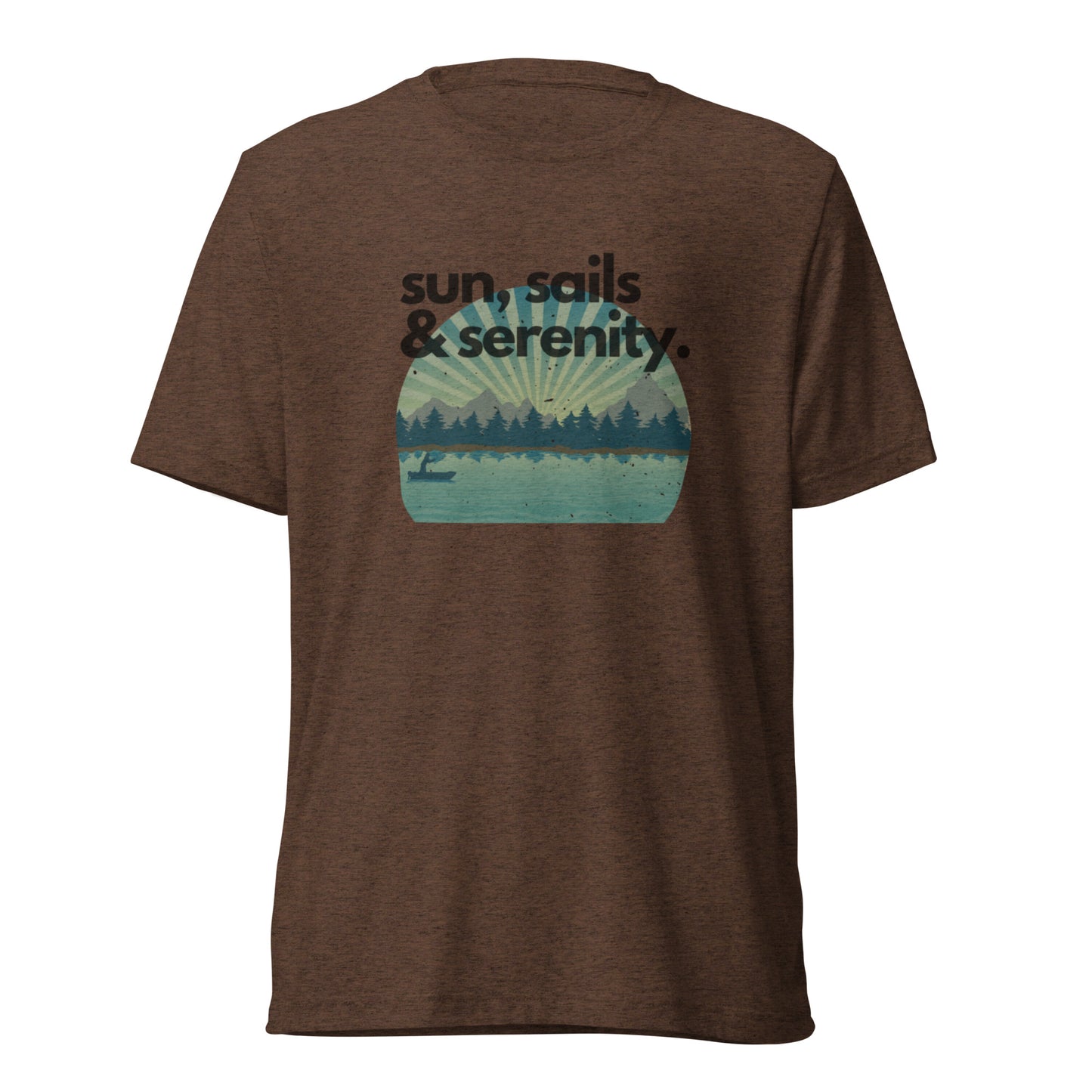 Short sleeve t-shirt - Sun, Sails & Serenity