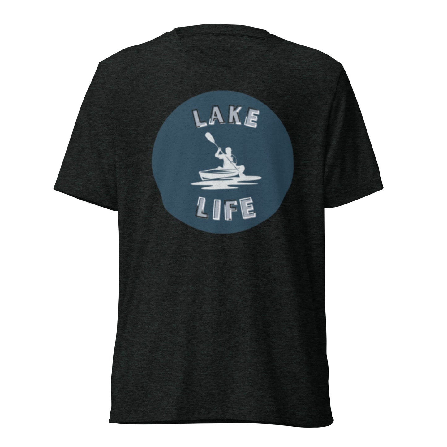 Short sleeve t-shirt - Lake Life fisherman round