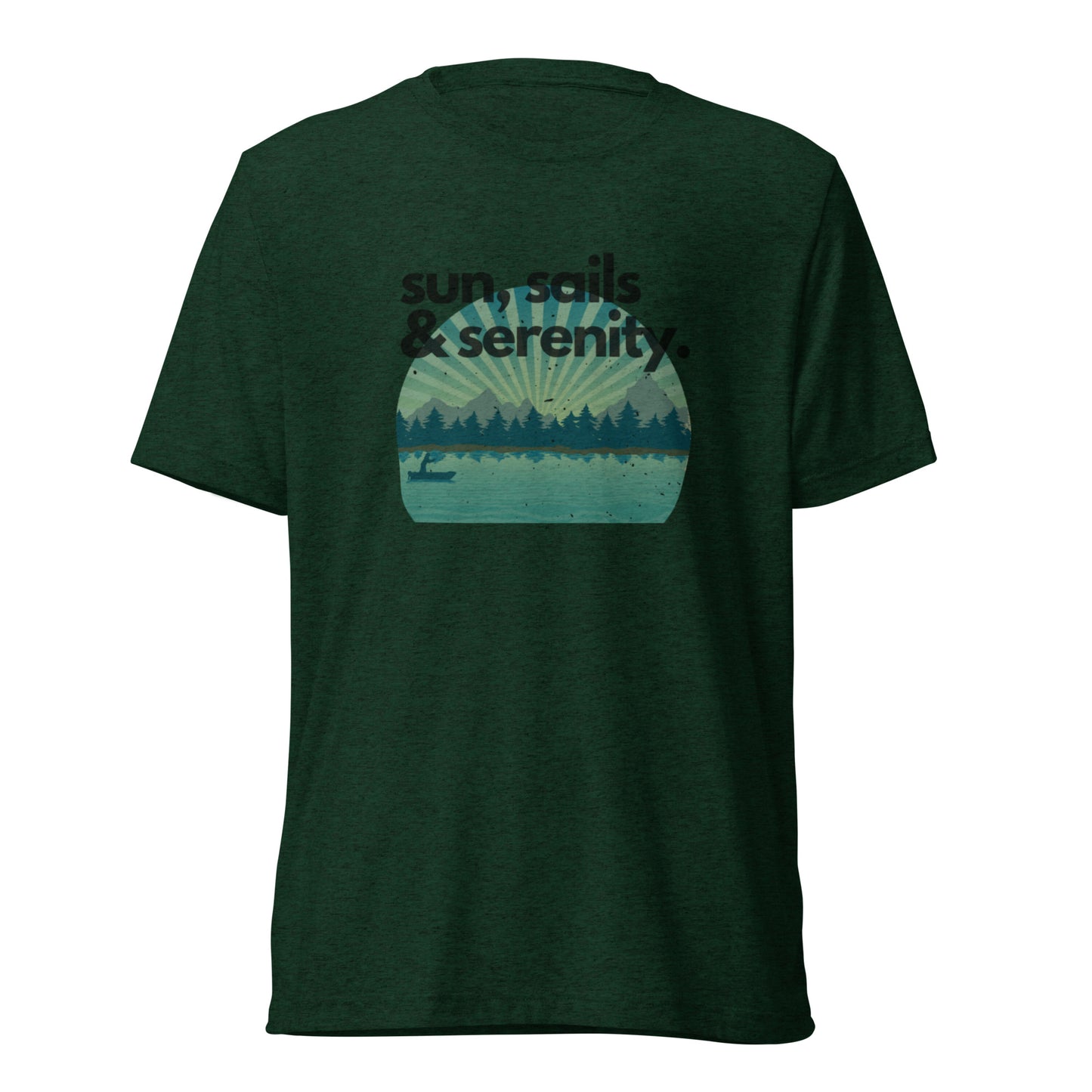 Short sleeve t-shirt - Sun, Sails & Serenity