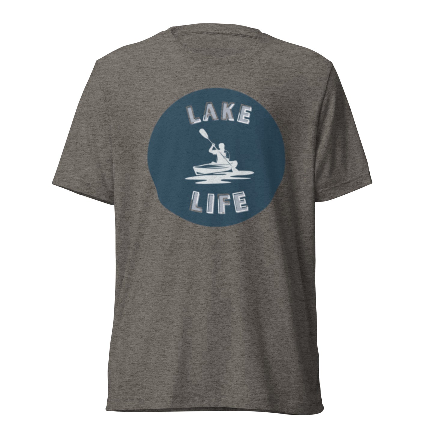 Short sleeve t-shirt - Lake Life fisherman round