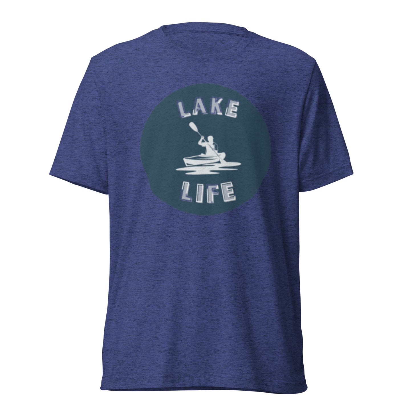 Short sleeve t-shirt - Lake Life fisherman round