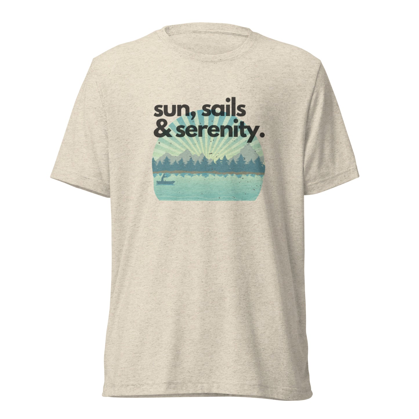 Short sleeve t-shirt - Sun, Sails & Serenity