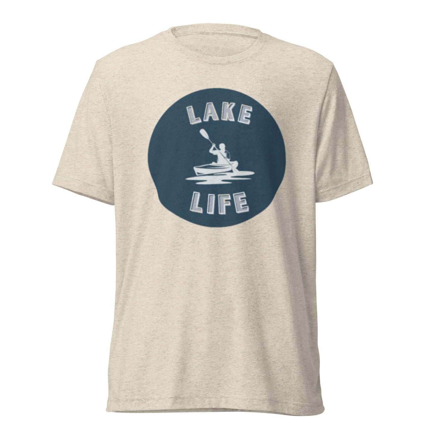 Short sleeve t-shirt - Lake Life fisherman round