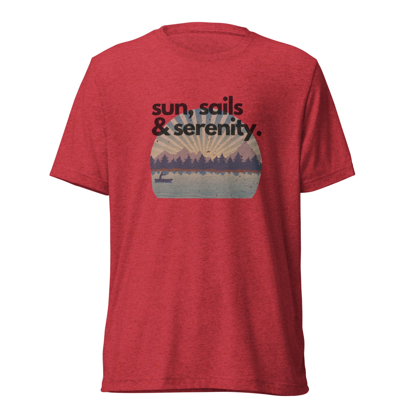 Short sleeve t-shirt - Sun, Sails & Serenity