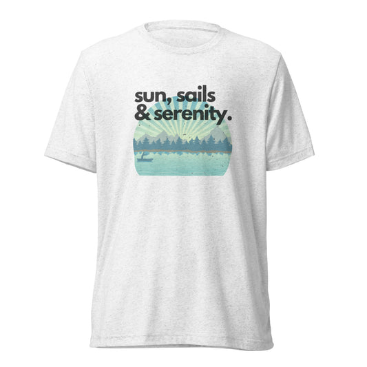 Short sleeve t-shirt - Sun, Sails & Serenity