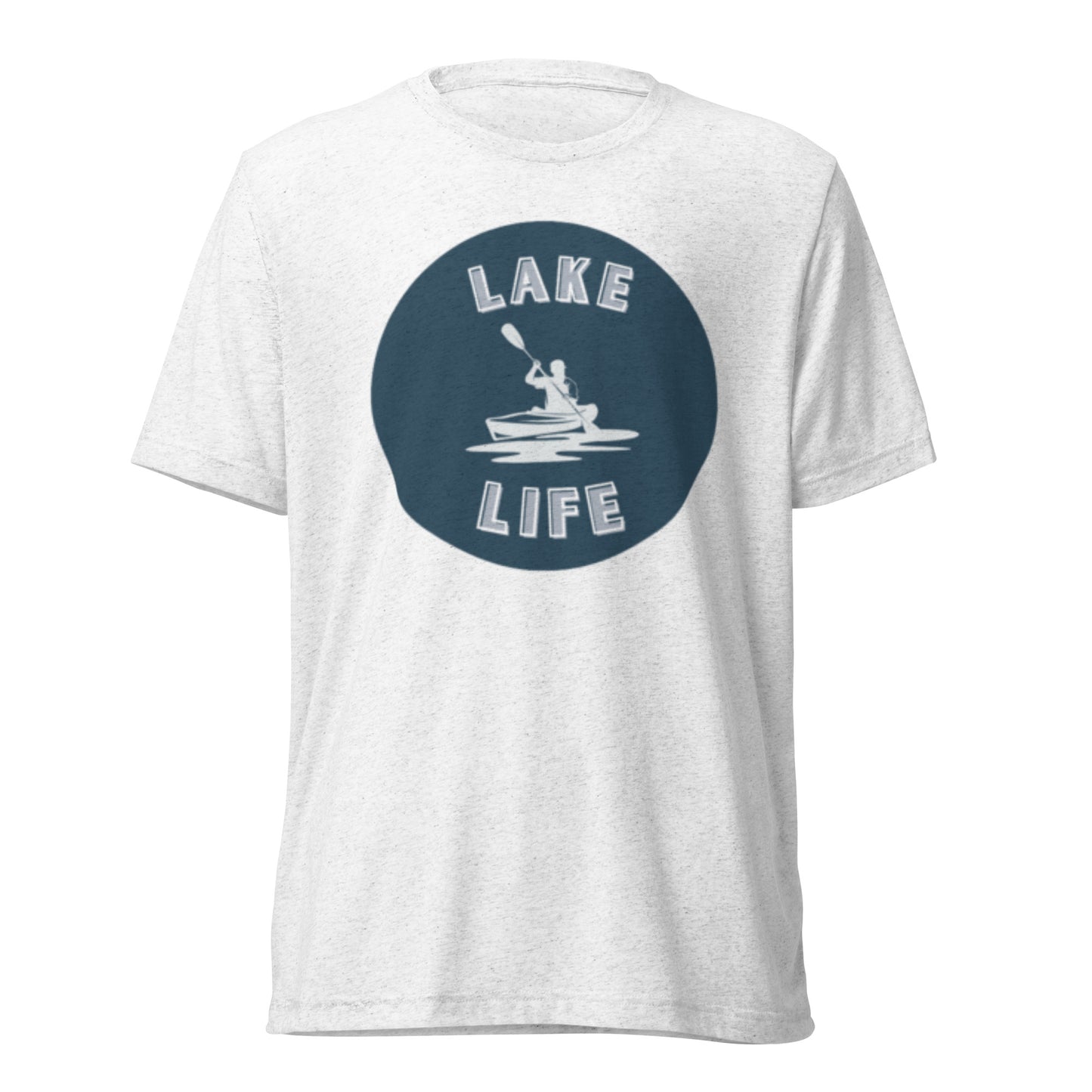 Short sleeve t-shirt - Lake Life fisherman round