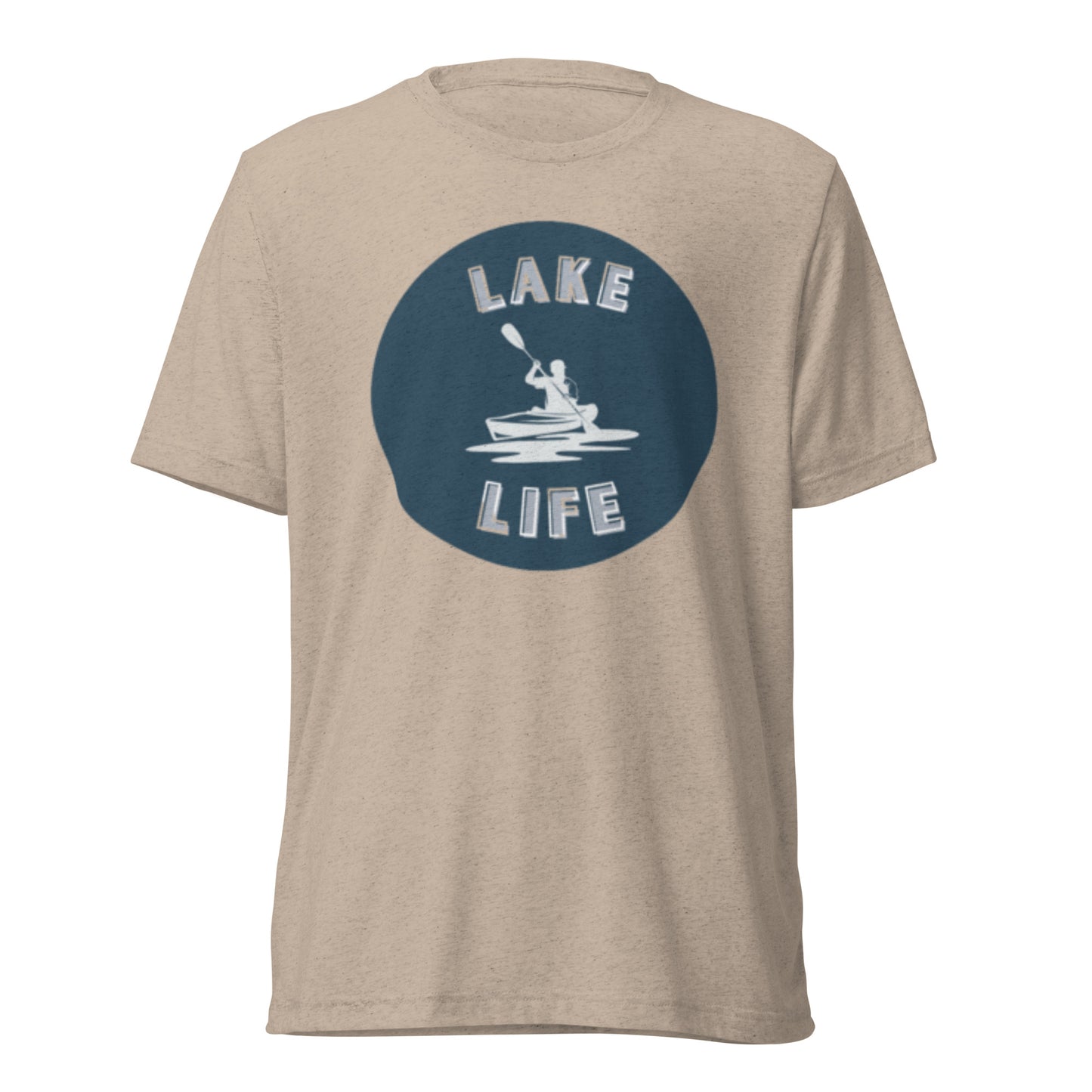 Short sleeve t-shirt - Lake Life fisherman round