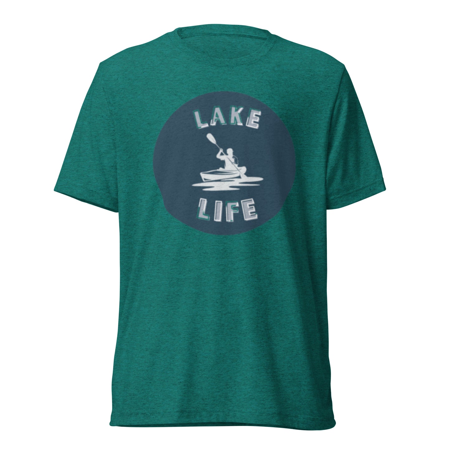 Short sleeve t-shirt - Lake Life fisherman round