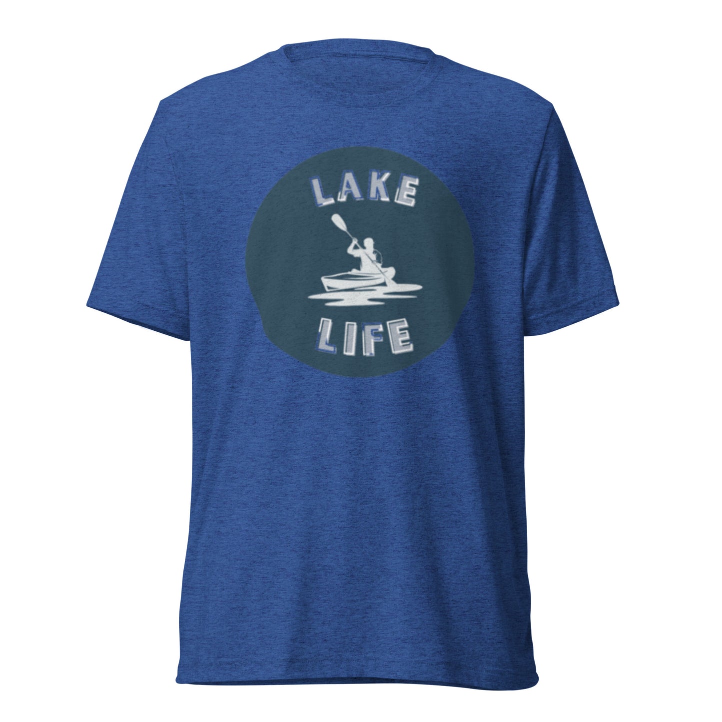 Short sleeve t-shirt - Lake Life fisherman round