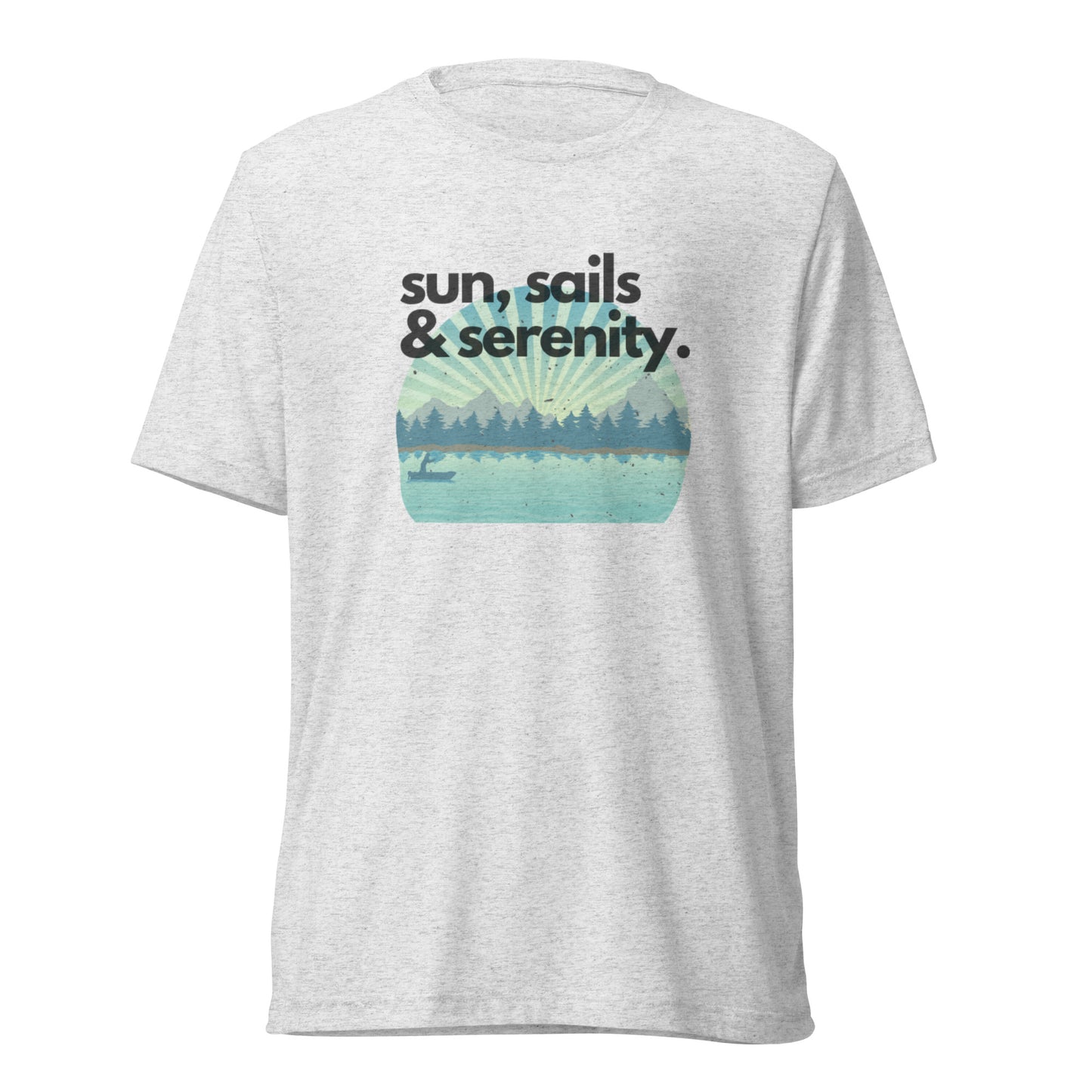 Short sleeve t-shirt - Sun, Sails & Serenity